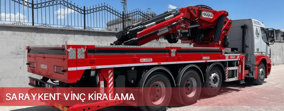 Saraykent İlçemi Vinç Kiralama